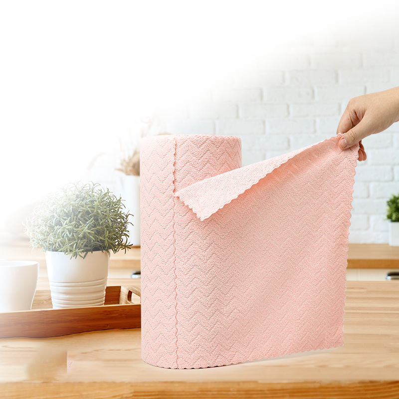 🧼🌀 Mikrofiber rengjøringsklutrull