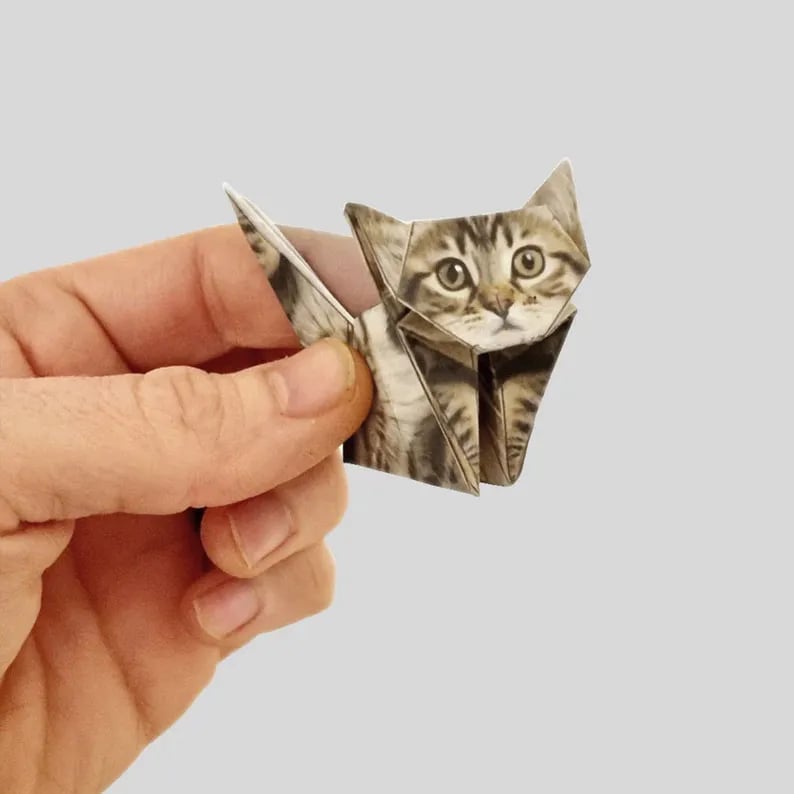 🐱 Supersøte DIY Papirkatter Sett