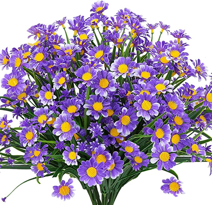 Konstgjorda prästkragar för utomhusbruk 💐