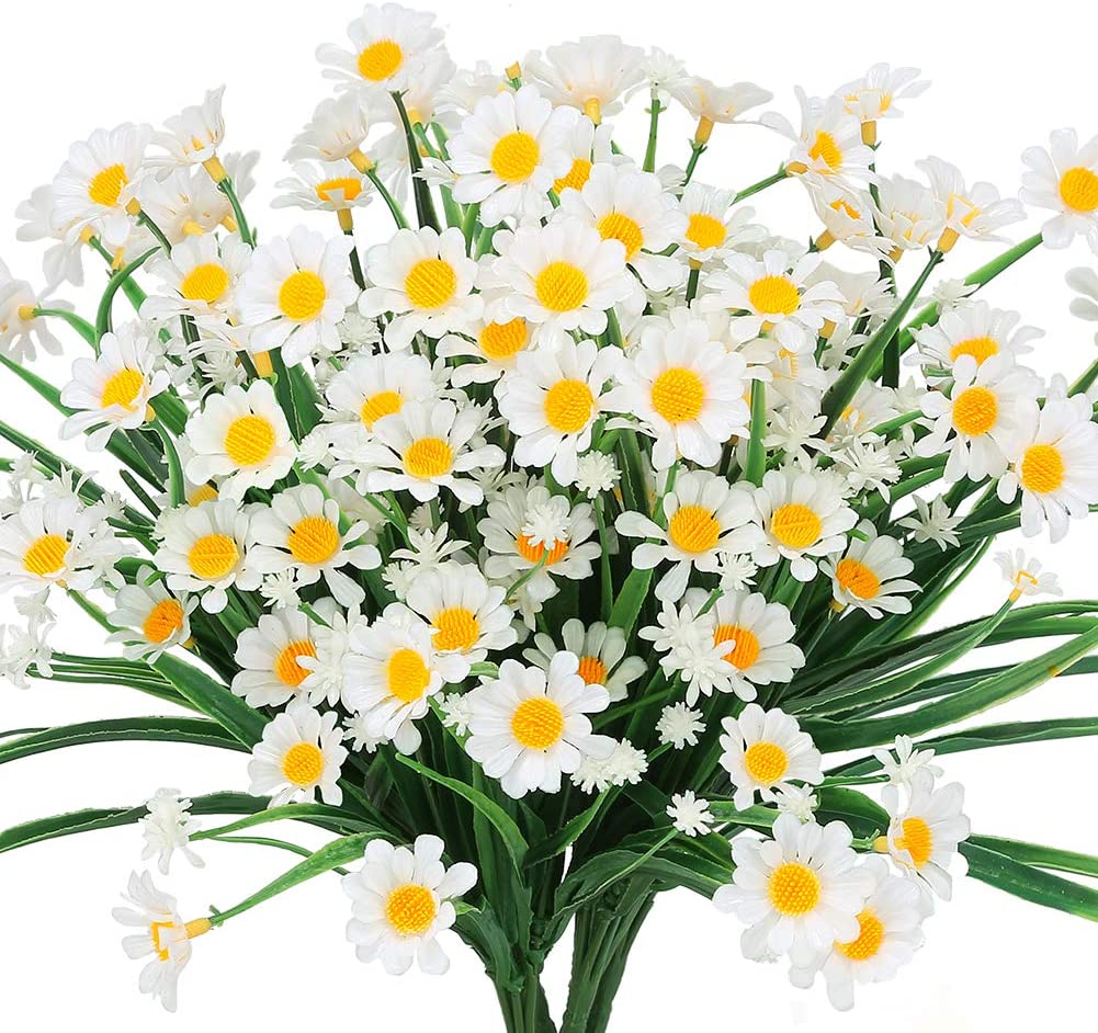 Konstgjorda prästkragar för utomhusbruk 💐