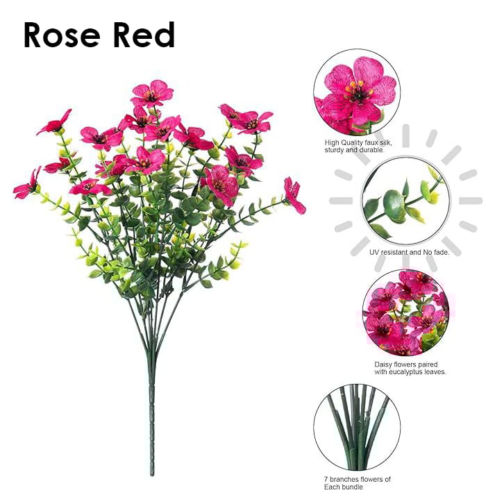✨Ukens spesialpris: kun 49 kr💥Livlige, UV-bestandige kunstige blomster🌺