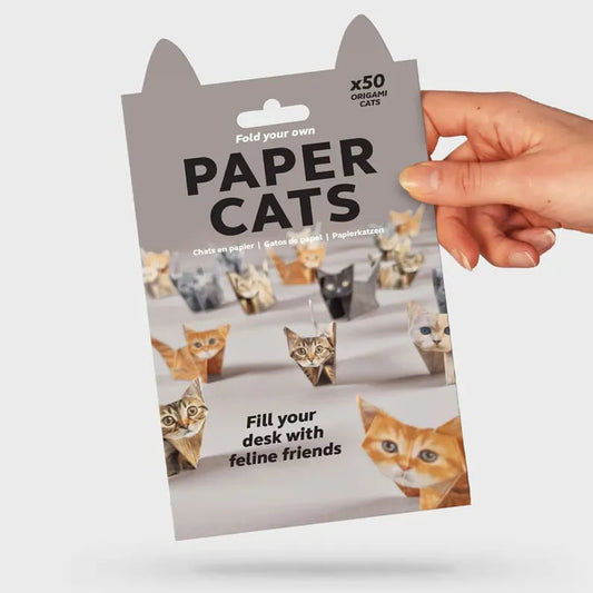 🐱 Supersøte DIY Papirkatter Sett
