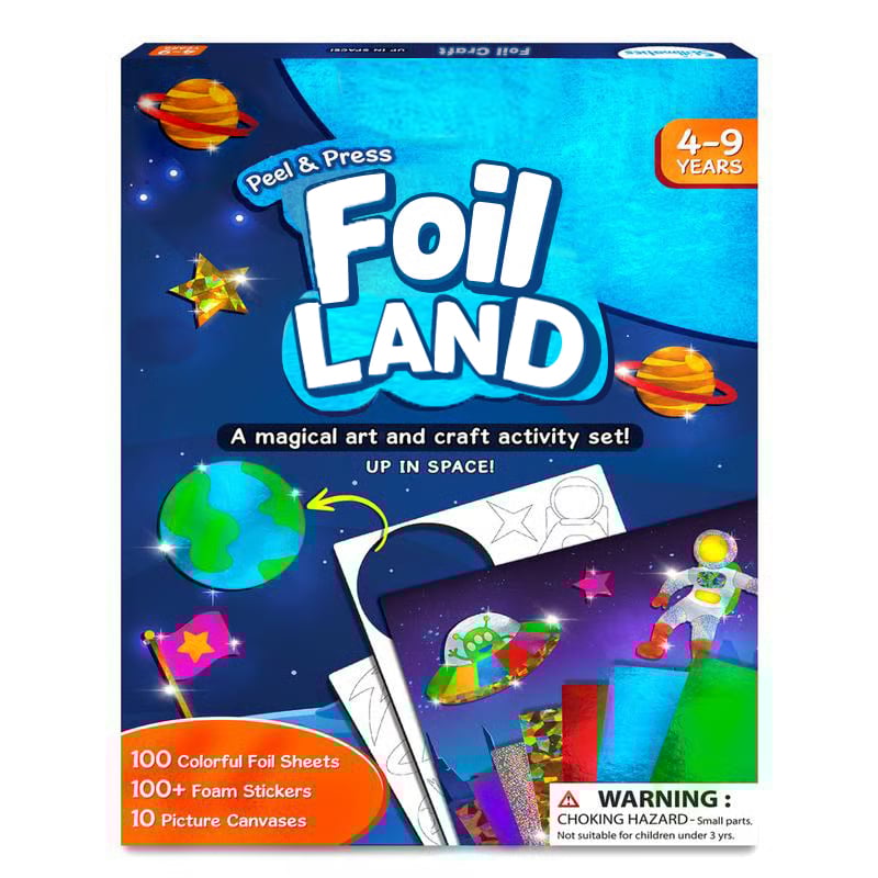 Foil Art & Craft Activity 🤲💓No Mess Art Kit