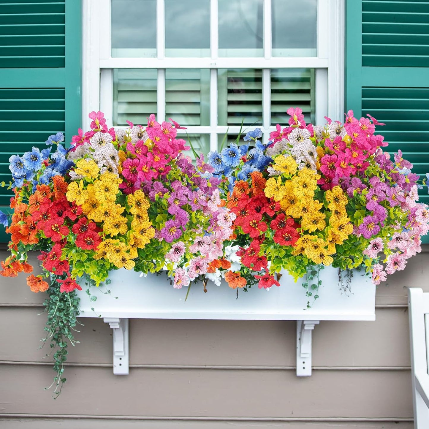 ✨Ukens spesialpris: kun 49 kr💥Livlige, UV-bestandige kunstige blomster🌺