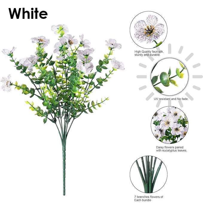 ✨Ukens spesialpris: kun 49 kr💥Livlige, UV-bestandige kunstige blomster🌺