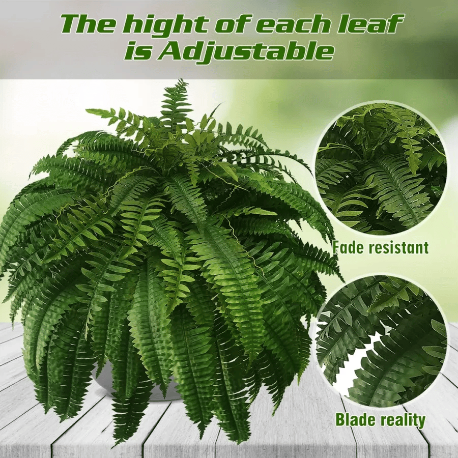 UV Resistant Lifelike Artificial Boston Fern🎁Buy 2 Free Shipping
