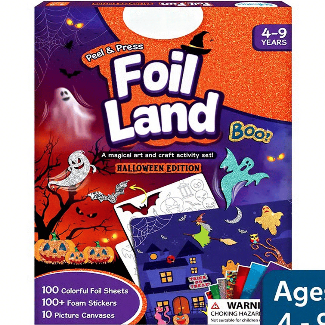 Foil Art & Craft Activity 🤲💓No Mess Art Kit
