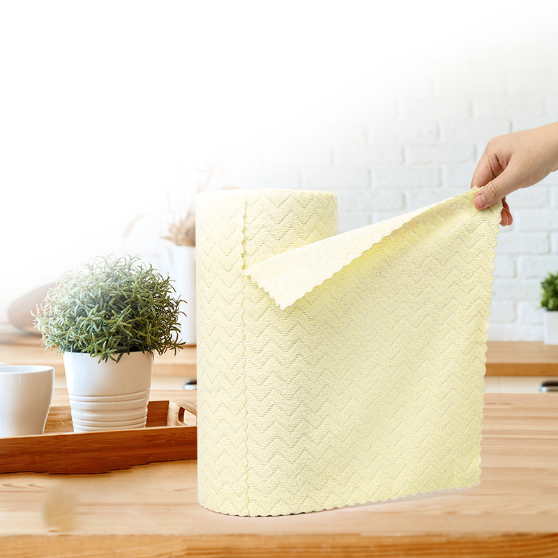 🧼🌀 Mikrofiber rengjøringsklutrull