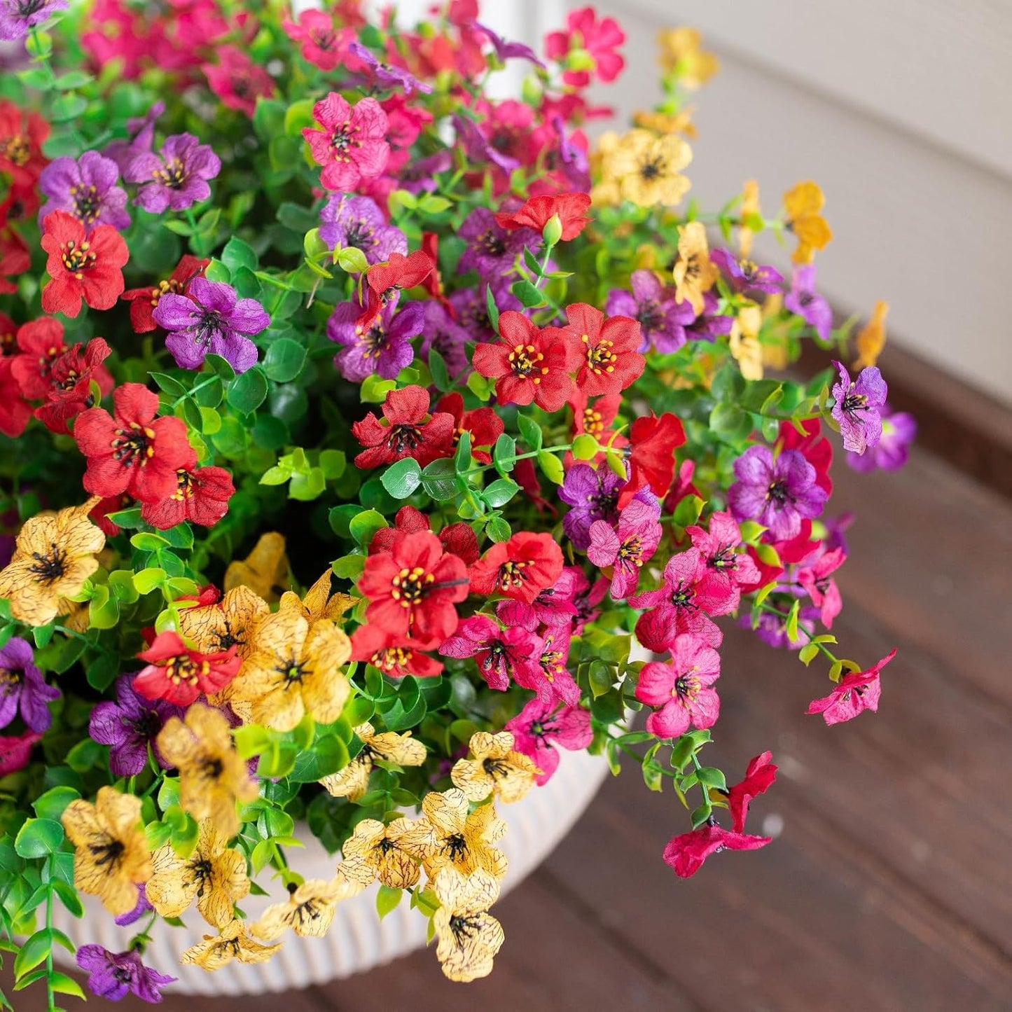 ✨Ukens spesialpris: kun 49 kr💥Livlige, UV-bestandige kunstige blomster🌺