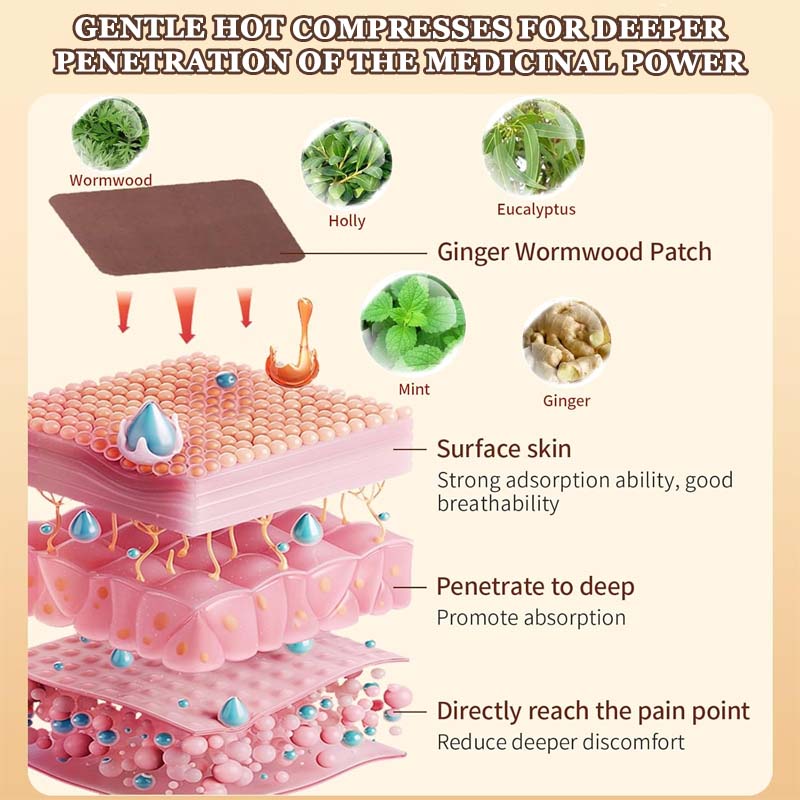 🔥2025 Nyhet 🔥 Malurt Moxibustion Leddplaster