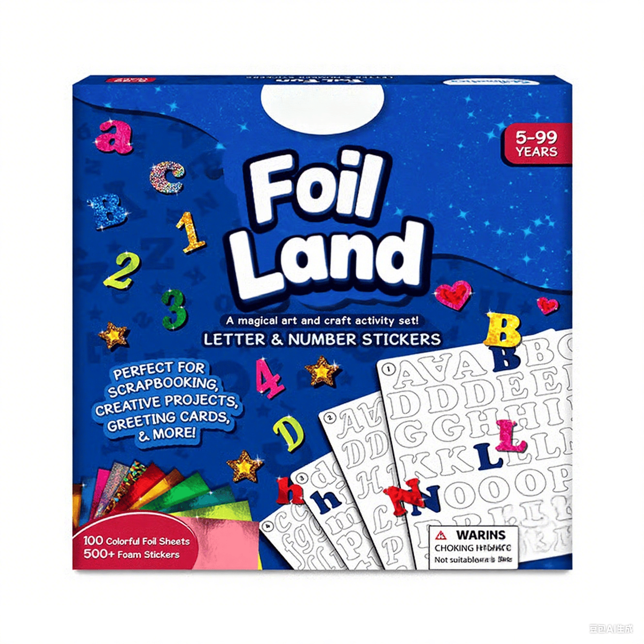 Foil Art & Craft Activity 🤲💓No Mess Art Kit