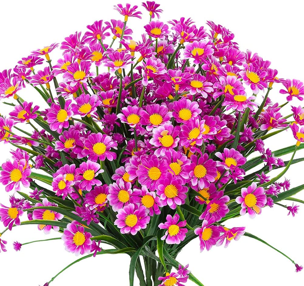 ‌Konstgjorda prästkragar för utomhusbruk 💐
