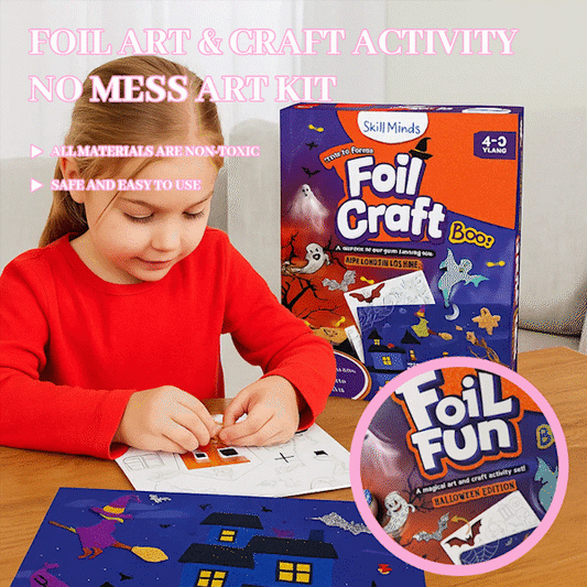 Foil Art & Craft Activity 🤲💓No Mess Art Kit