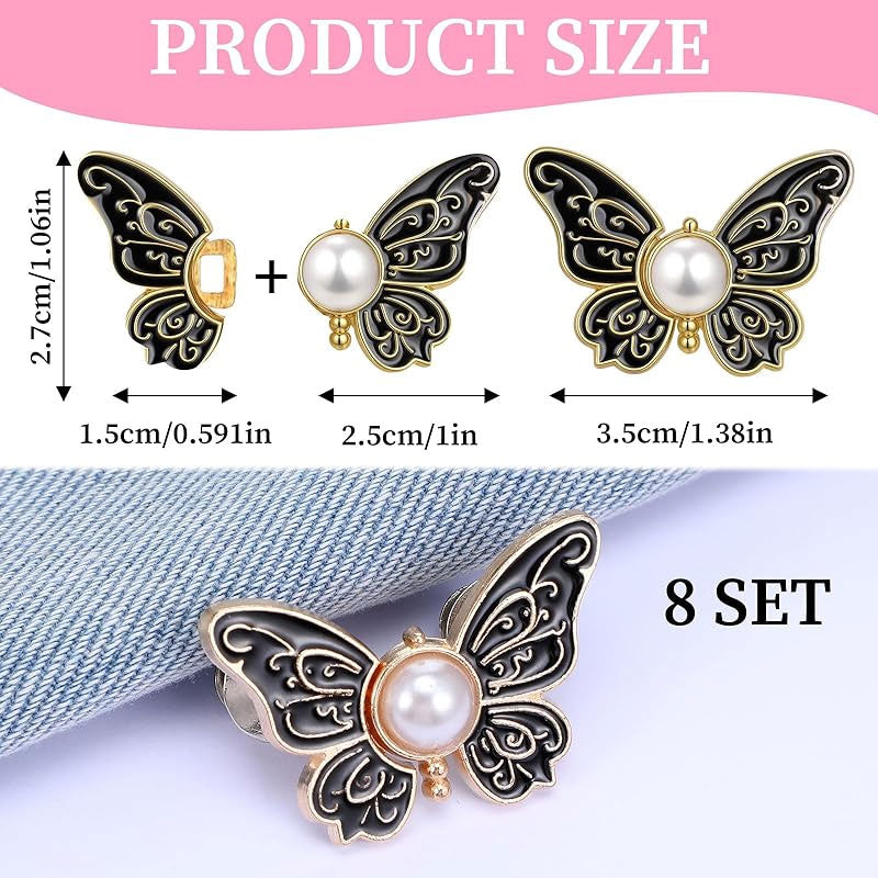 Pearl Butterfly Waist Buckle🦋