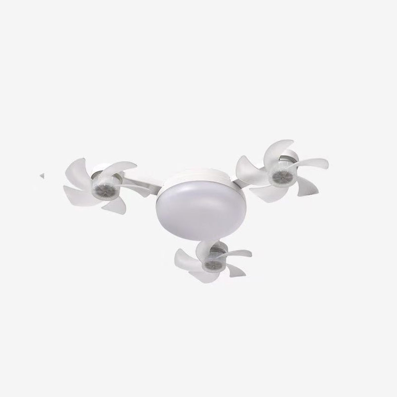 Smart dronetakvifte med lys