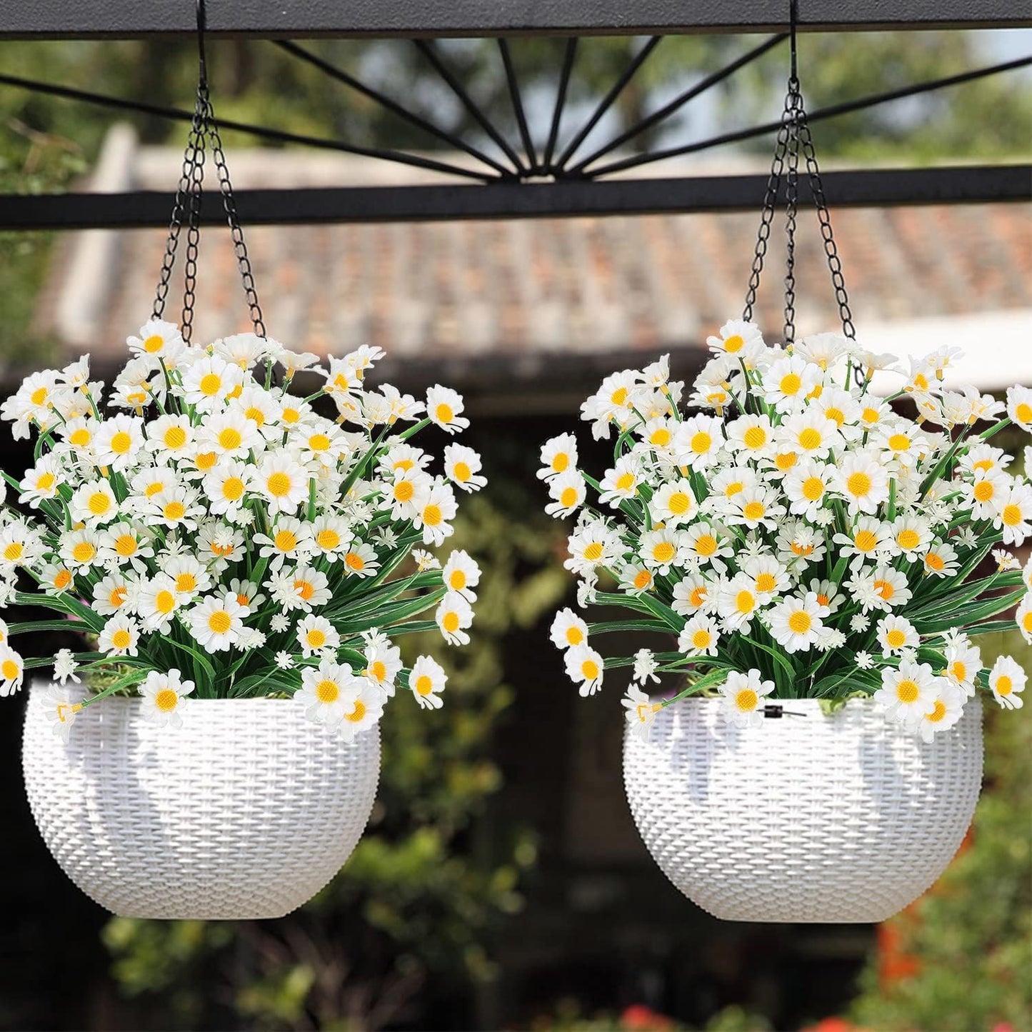 ‌Konstgjorda prästkragar för utomhusbruk 💐