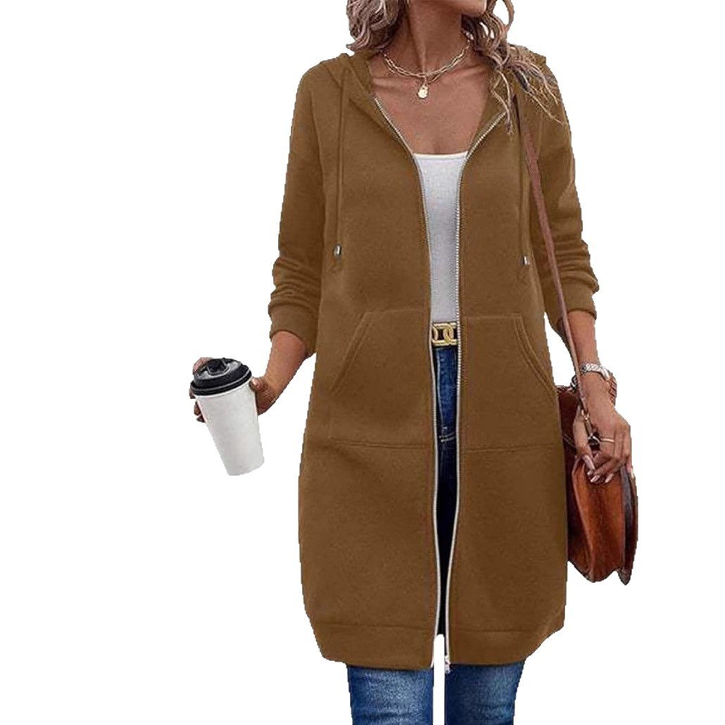 🔥Dame Casual Fleece Hettegensere med Glidelås – Kjøp To, Gratis Frakt