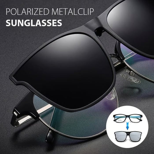 😎🔥 Supertilbud! 39 % rabatt! – Splitter nye polariserte oppklappbare clip-on-briller😍