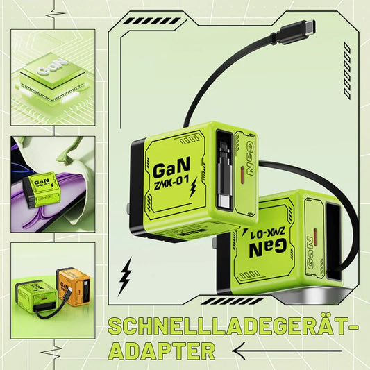 🔥W&O 2-i-1 GaN-kompatibel hurtiglader