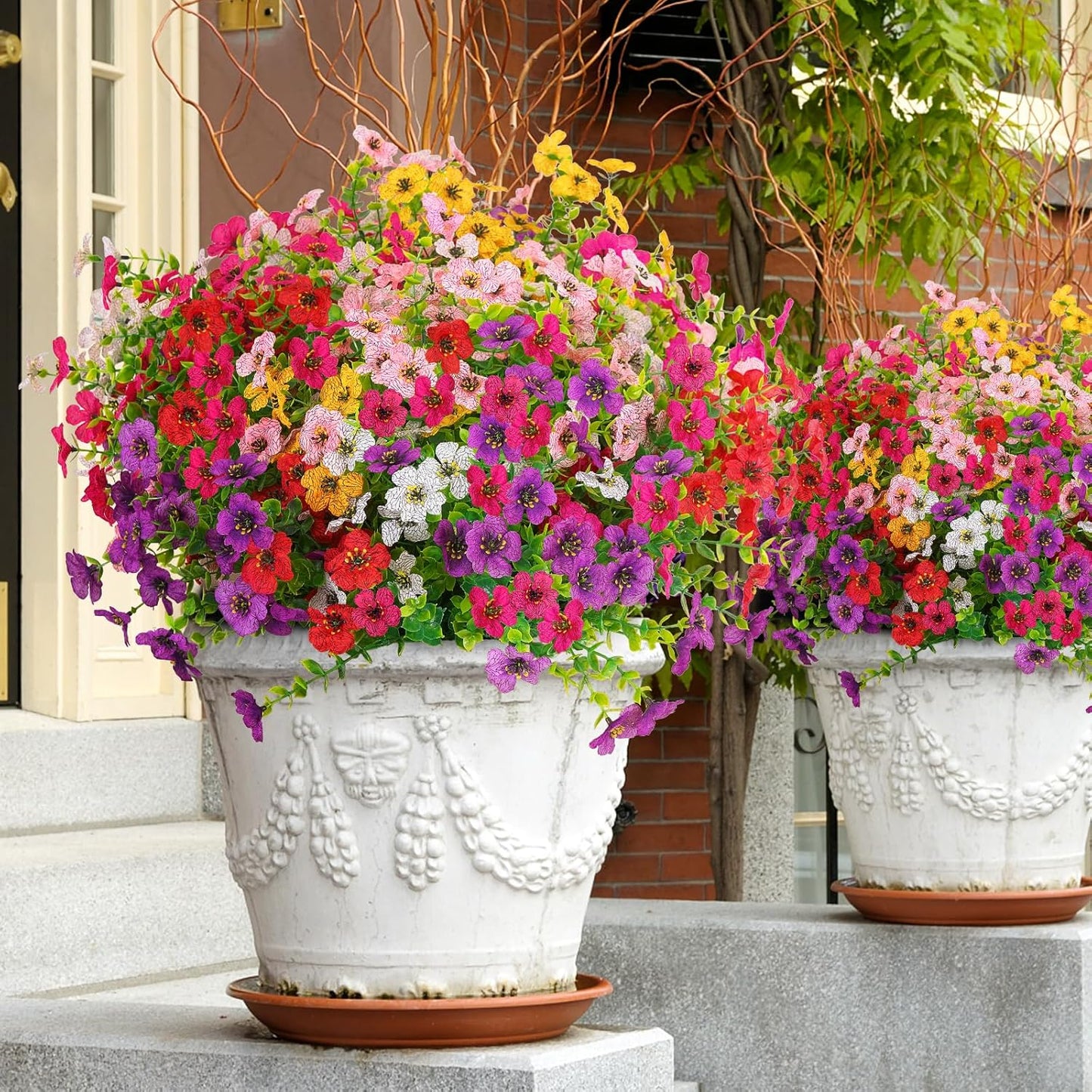 ✨Ukens spesialpris: kun 49 kr💥Livlige, UV-bestandige kunstige blomster🌺
