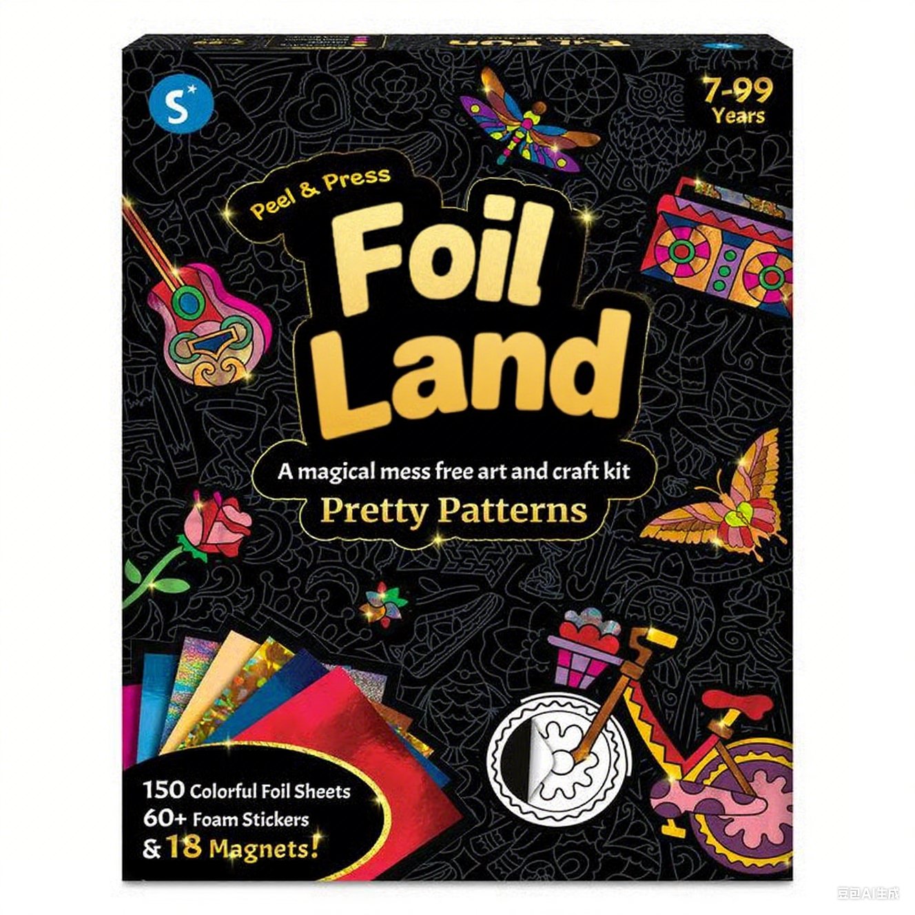 Foil Art & Craft Activity 🤲💓No Mess Art Kit